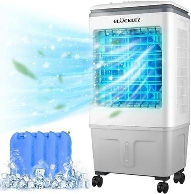 gluckluz-3-en-1-aire-acondicionado-portatil-20l-comercial-52-galones-ventilador-enfriador-de-aire-con-4-velocidades-temporizador-enfriamiento-rapido-cooler-portatil-para-oficina-hotel-apto-para-50