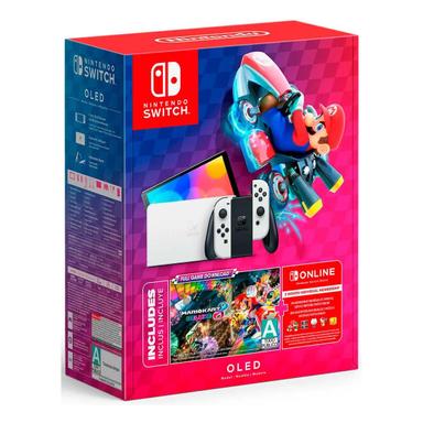 consola-nintendo-switch-oled-bundle-mario-kart-8-descargable-nintendo-online-3m