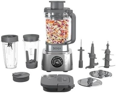 ninja-ss401-foodi-power-blender-ultimate-system-con-jarra-de-mezcla-y-procesamiento-de-alimentos-de-70-onzas-fabricante-de-cuencos-xl-y-extractor-de-nutrientes-y-7-funciones-color-plateado